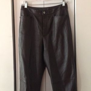 Leather pants
